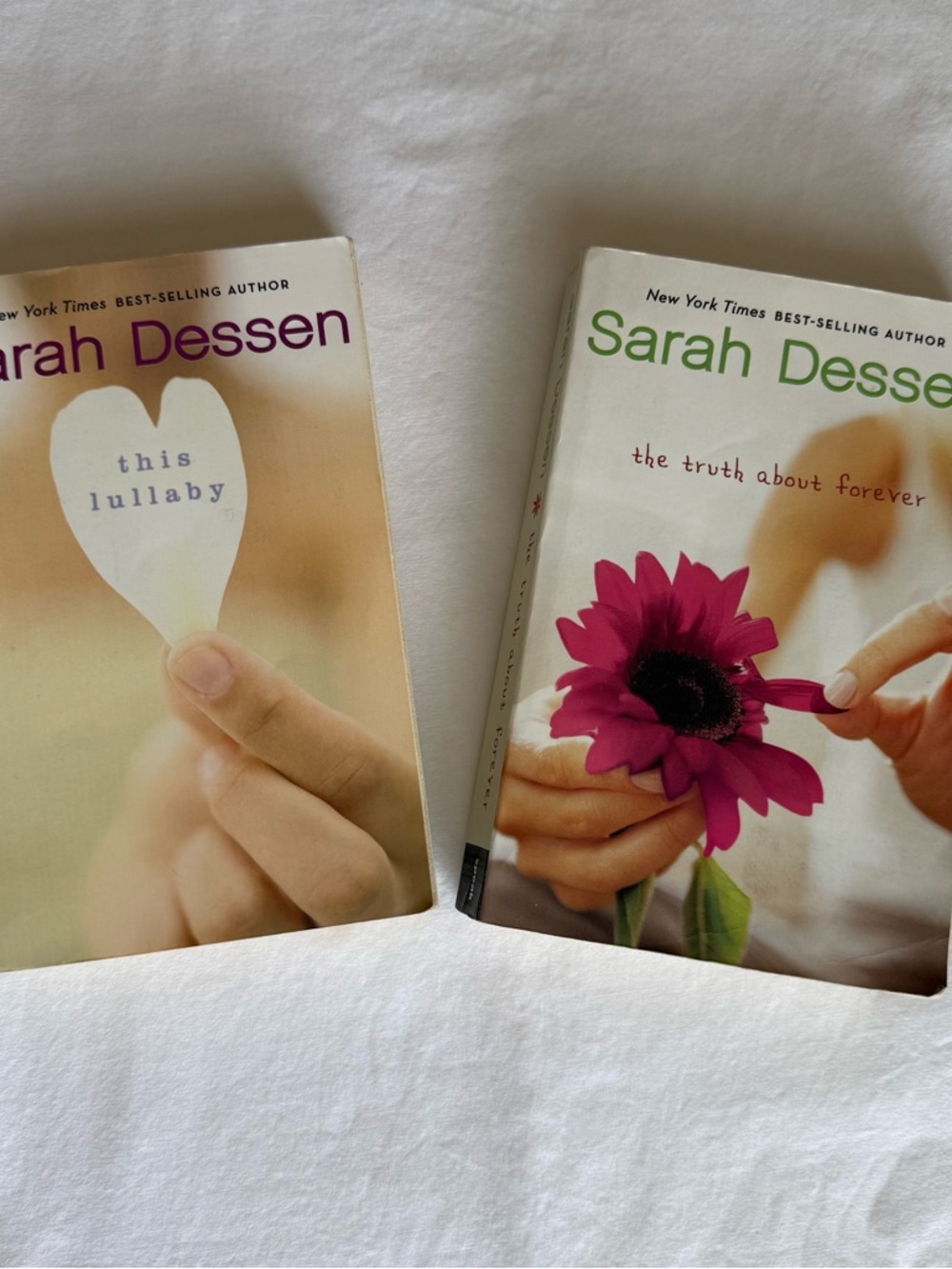 Sarah Dessen Paperback Lot Of 2 The Truth About Forever Lullaby Y2K Young Adult